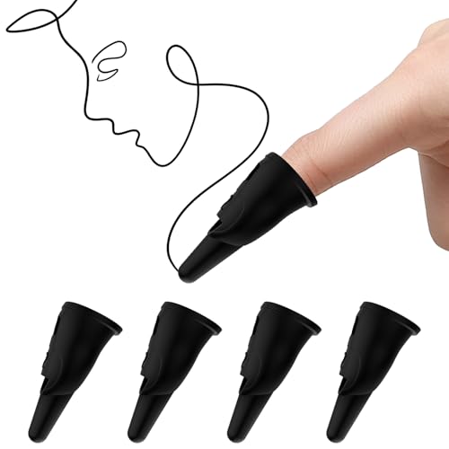 Capacitive Finger Stylus Pen for Touch Screens | Soft silicone finger tip, High sensitivity and accuracy,Universal fit for iOS & Android phones,tablets