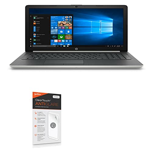 BoxWave Screen Protector Compatible with HP Notebook (15-DA0032WM) (15.6 in) - ClearTouch Anti-Glare (2-Pack), Anti-Fingerprint Matte Film Skin