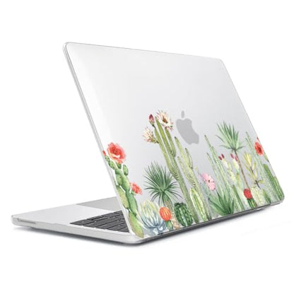 Compatible with 2026 MacBook Neo Case 13 inch Model A3404 (A18 Pro Chip), Anti-Fingerprint& Scratch Sturdy Protective Hard Shell Case & Keyboard Cover & Screen Protector &Webcam Cover, Cacti - color: Cacti