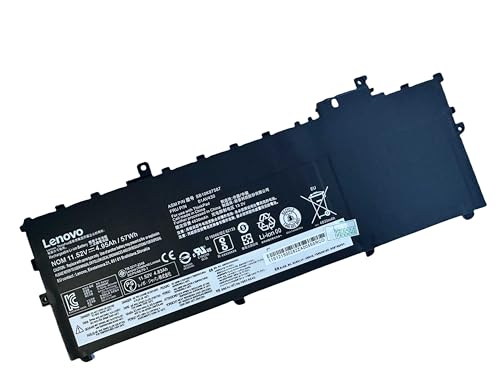 LE NO VO 01AV430 01AV431 11.52V 4950mAh 57Wh / 01AV429 01AV494 11.58V 4920mAh 57Wh 4-Cell battery For ThinkPad X1 Carbon Gen 5 (launch at 2017 year),X1 Carbon Gen 6 (launch at 2018 year) laptops