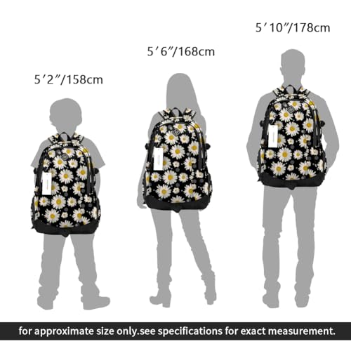 rickyh style School Backpack Travel Bag for Men Women Lightweight College BackPack Kids - color: 09juhua