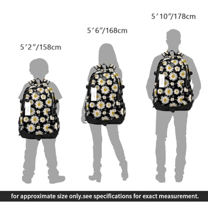 rickyh style School Backpack Travel Bag for Men Women Lightweight College BackPack Kids - color: 09juhua