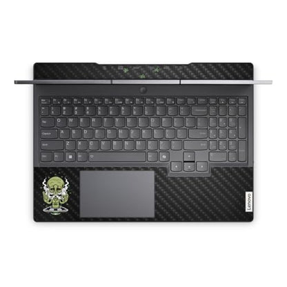 Carbon Fiber Laptop Skin Compatible with Lenovo Legion 5 Gaming Laptop (15IRX9) 2024 - Come in Peace - Premium 3M Vinyl Protective Wrap Decal Cover - Easy to Apply | Crafted in the USA - color: Come In Peace, size: Legion 5 Gaming (15IRX9) 2024 Full Cover