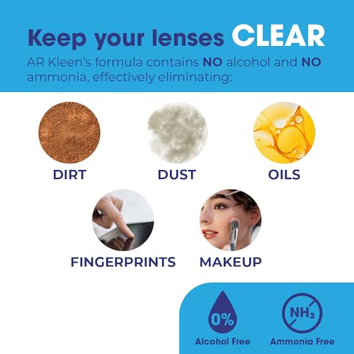 AR Kleen® 128oz Refill (1 Gallon Refill) | Multi-Purpose Lens Cleaner | No Streaks | Ammonia and Alcohol Free - size: 128 Fl Oz