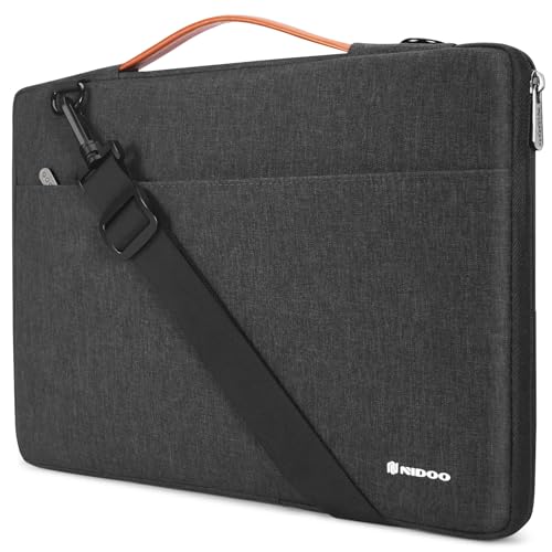 NIDOO 16 inch Laptop Sleeve Carrying Case Computer Cover for 16" MacBook Pro M4 M3/ 15" Yoga Slim 7i/ 16" ThinkBook 16 Gen 8 / ThinkPad E16 L16 T16 Z16 16p/ 16" Dell Pro 16 Plus/16.3" XPS 16/ Acer HP - color: Dark Gray - Shoulder, size: 16 inch
