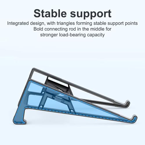 Quick Setups Laptop Stand Double Mode Side and Vertical Brackets for Ergonomic Postures ABS Silicone Build Universals Laptop Stand