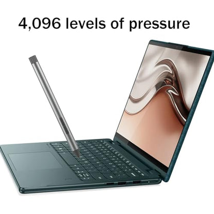 Digital Pen 2 Compatible with Lenovo Digital Pen 2, Compatible for Lenovo IdeaPad Flex 5, Digital Pen 2 for Yoga 6/7/9, ThinkBook (Black)
