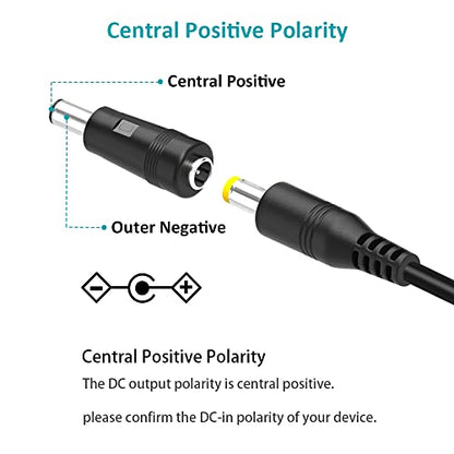 12W Universal AC Adapter Kit DC 3V-12V 1A DC Power Supply Charger Cord | Basicvolt Multi-volts Adjustable 3V 4.5V 5V 6V 7.5V 9V 12V Power Adapter, for LED Strip Light CCTV Camera Speaker Router - size: 12W 3-12V