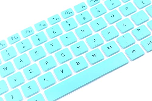 Silicone Keyboard Cover Skin Compatible for Dell Latitude 14" 5420 7410 7420, Dell Latitude 15.6" 7520, Dell Latitude 9000 9510 9520 9420 Laptop (Mint) - color: Mint