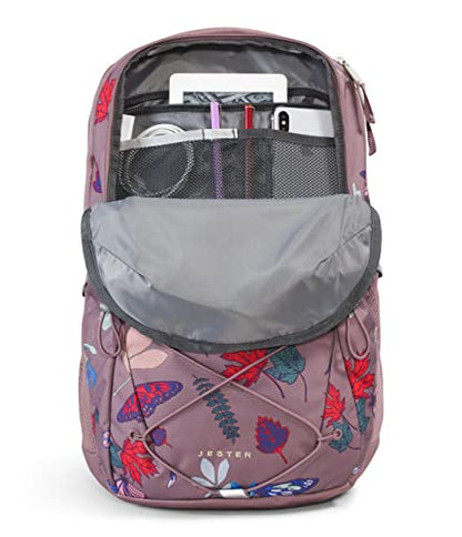 The North Face Women's Jester Everyday Laptop Backpack, Fawn Grey Fall Wanderer Print, One Size - color: Fawn Grey Fall Wanderer Print, size: One Size