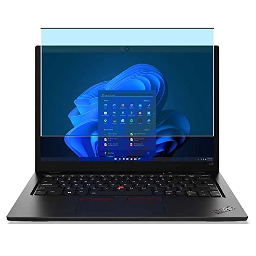 Puccy 2 Pack Anti Blue Light Screen Protector, compatible with Lenovo ThinkPad L13 Yoga Gen 3 13.3" Laptop TPU Film Guard （ Not Tempered Glass Protectors ）