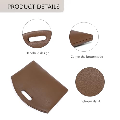 Official Document Computer Bag Stylishly Sleek with Multiple Compartments and Easy to Carry Design - color: Toffee Brown/Pu