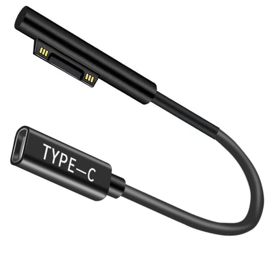 65W Surface Connect to USB-c Cable, 15V USB C to Microsoft Surface Adapter Made for Surface Pro 7/Pro 6/Pro 5/Pro 4/Pro 3, Surface Laptop 4/3/2/1,Surface Book, Surface Go 3/2/1 Series - style: 65W Magnetic