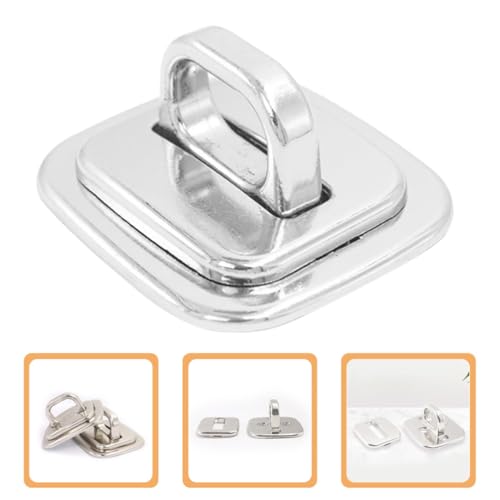 SUPVOX 2pcs Laptop Lock Anchor Fixed Base Security Plate Zinc Alloy Anti-Theft Solution Compatible with Notebook for Office and School Use