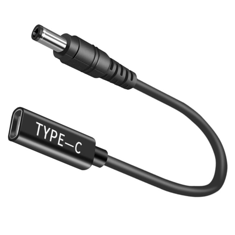 100W USB C to 5.5mm X 2.1mm Cable, USB C to 12V Adapter, DC 5.5x2.1mm Adapter to USB C Adapter Made for Solar Panel, Motorhome, Portable Power Station, RVs, Solar Generator - style: 5.5x2.1mm