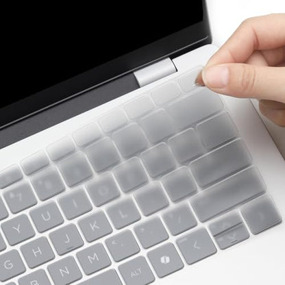 Keyboard Cover for 2026 2025 HP OmniBook 5 14 inch & OmniBook 7 14", OmniBook 5/7 14-fp0057nr 14-he0017nr 14t-hh000 14t-hk000 14z-hm000 14z-hn000 14-kf0712nr 14t-km000 14-fr0017nr 14-fs0000 14t-hg000 - color: TPU