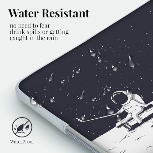 Laptop 13 inch Sleeve Case for MacBook Air 13-13.6 inch, Laptop Bag Cover for MacBook Pro 13" 14 inch, Shockproof Briefcase Travel Carrying Sleeve for 14" Chromebook HP Dell I Astronaut Rocket - color: Astronaut Rocket