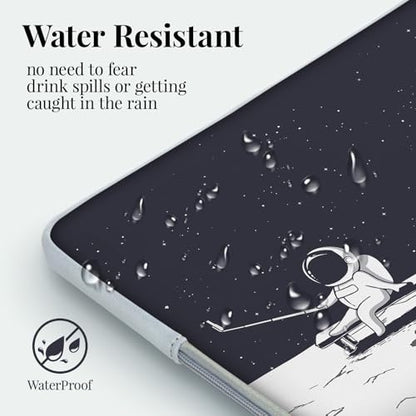 Laptop 13 inch Sleeve Case for MacBook Air 13-13.6 inch, Laptop Bag Cover for MacBook Pro 13" 14 inch, Shockproof Briefcase Travel Carrying Sleeve for 14" Chromebook HP Dell I Astronaut Rocket - color: Astronaut Rocket