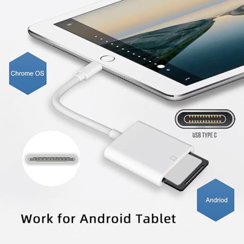 chenyang USB C to SD SDXC SDHC Card Reader Adapter 480Mbps Compatible with Laptop Tablet Phone - style: SD Card 1 IN 1