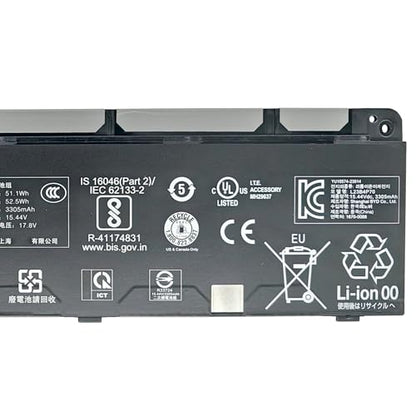 L23B4P70 Battery 52.5Wh 3400mAh Replacement for Lenovo Thinkpad T14 Gen 6 / Gen 5 / ThinkPad P14s Gen 5/6 21ME Series 5B11H56417 L23D4P71 L23C4P73 L23M4P72 SB11H56316 5B11H56415 15.48V 4-Cell