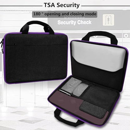 Hseok Laptop Sleeve 13-14 Inch Case Briefcase Compatible with MacBook Neo Pro 14 M5/M4/M3/M2/M1, All Models 13.3 Mac Air/Pro, XPS 13 14, Most Popular 13"-14" Notebooks,BK01PU01 - color: BK01PU01, size: 13"-14"