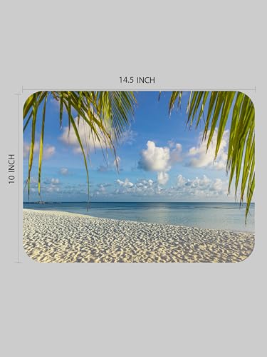 Laptop Skin Sticker Cover Decal Beach Designs - Universal Size - Fits All laptops up to a 16” Diagonal Size | Easy to Apply, Remove and Change Styles (Sandy Beach) - style: Sandy Beach