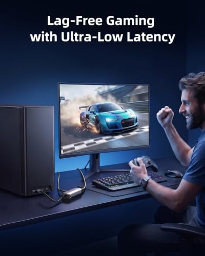 2.5Gb USB C to Ethernet Adapter with PD 100W, USB Network Adapter, RJ45 LAN | 2500Mbps Speed | Plug & Play | USB-C to RJ45 and PD Charging | RTL8156B Chipset | NAS, Laptop Compatible | Windows Mac Linux
