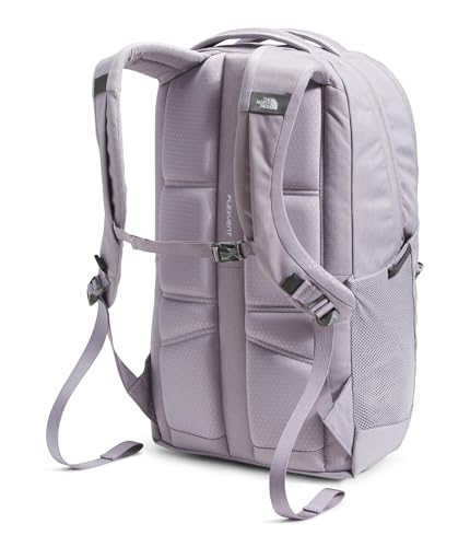 The North Face Jester Laptop Pack, Minimal Gy Dk Hth/Minimal Gy-NPF, OSFA | Commuter Travel Bag, Laptop Sleeve, Water-Repellent - color: Minimal Grey Dark Heather/Minimal Grey-npf