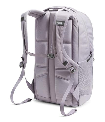 The North Face Jester Laptop Pack, Minimal Gy Dk Hth/Minimal Gy-NPF, OSFA | Commuter Travel Bag, Laptop Sleeve, Water-Repellent - color: Minimal Grey Dark Heather/Minimal Grey-npf
