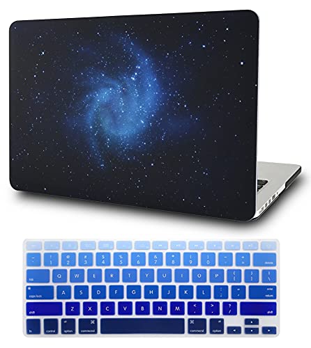 KECC Ultra Thin Case for MacBook Pro 13 inch 2019-2016 Release, Lightweight Plastic Hard Shell for MacBook Pro 13” + Keyboard Cover, Blue - color: Blue, size: Pro 13" M1 M2 2016-2025