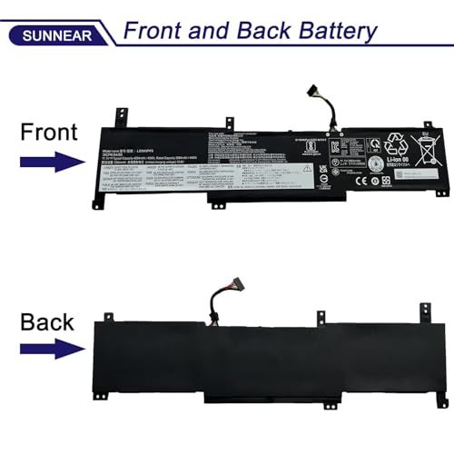 L20M3PF0 Laptop Battery Replace for Lenovo IdeaPad 3-14ITL6 3-15ITL6 3-17ITL6 / S14 V14 V15 V17 G2-ITL G3-IAP / K14 Series L20C3PF0 L20L3PF0 - size: 13.43*4.41*1.34 inches L20M3PF0