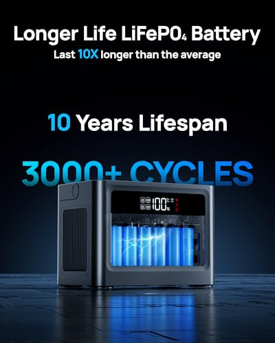 Portable Power Station 350W, 230.4Wh Power Bank LiFePO4 Battery 110V Pure Sine Wave AC Outlet with PD Fast Charging, Solar Generator for Camping, Emergency, Laptop, RV, Off-Grid Living (Surge 700W) - color: Black