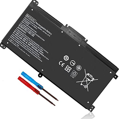 916811-855 hp battery, BK03XL Battery for HP Pavilion X360 14m-ba1xx 14-ba2xx 14m-ba0xx 14-ba0xx 14-ba1x 14-ba253cl 14m-ba011dx 14m-ba114dx 14m-ba013dx 14-ba125cl 14m-ba015dx 14-ba051cl 916366-421 - size: 7.35 x 3.5 x 0.5 inches BK03XL BATTERY