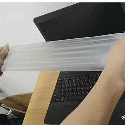 2 Sheets/lot Waterproof Laptop Keyboard Protective Film Laptop Keyboard Cover Notebook Keyboard Cover Dustproof Film Silicone,15 Inch to 17 Inch