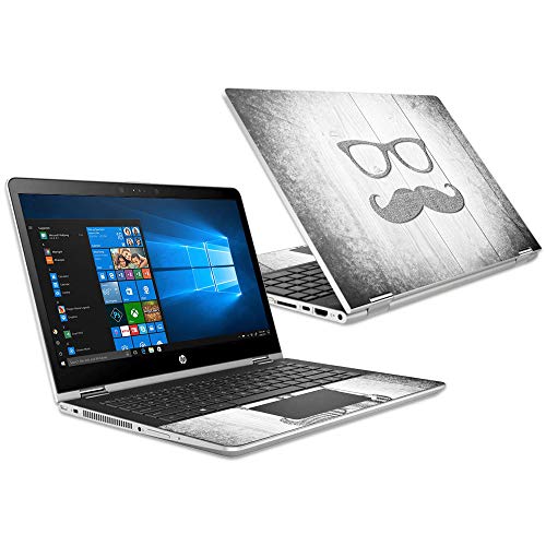 MightySkins Skin Compatible with HP Pavilion x360 15.6" (2018) - Hipster | Protective, Durable, and Unique Vinyl Decal wrap Cover | Easy to Apply, Remove, and Change Styles | Made in The USA - color: Hipster
