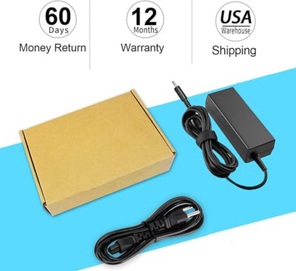 90W 65W 45W AC Charger Adapter Charger for Dell OptiPlex 9020 3020 3050 3060 3070 3040 9010 7050 7060 7070 7040 Micro Desktop G6J41 0G6J41 MGJN9 43NY4 Power Supply Adapter Cord