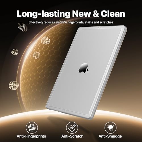 Macaset for MacBook Pro 14 inch Case M5 M4 M3 M2 M1 2026-2021 Laptop Cover | Anti Crack, Clear Matte, Fingerprint & Scratch Resistant, Protective Laptop Hard Shell, Close Seamless, Ultra Thin, Snap Fit - color: Matte Clear