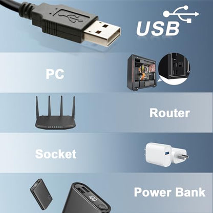 USB Computer Cooling Fan 5V USB Power with Speed Controller USB Router Fan for Router TV Box Mini PC Cabinet 120mm - size: 120mm