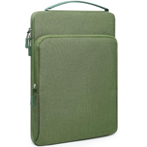 HYZUO 13.3-14 Inch Laptop Bag Sleeve Case for MacBook Pro 14 M5, Grass Green - color: Grass Green, size: 13.3-14 Inch