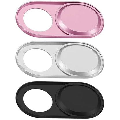 3 Pcs Laptop Camera Cover Slide, Ultra-Thin Metal Camera Cover, Webcam Covers Slide, Protect Your Privacy Security, Cameras Covers for Desktop Tablet Pad