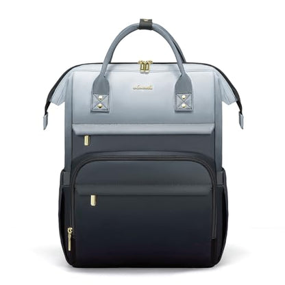 LOVEVOOK Gradient Laptop Backpack for Women,Colorful School College Backpack for 6-18 Teen Girl Boy Daughter Kid,Bookbag Travel Gift Supplies,15.6 Inch Work Computer Bakcpack Laptop Bag | 15.6 Inch Teacher Backpack Purse with Anti-Theft Pocket,Carry on Wa