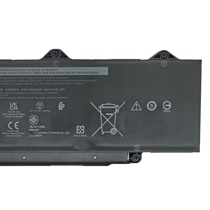 DR02P Battery Replacement for Dell Latitude 5440 5450 5540 5550 Precision 3480 3490 3580 3590 Series 803W6 0803W6 2X1V9 02X1V9 54Wh 4623mAh 11.4V 3-Cells - size: 10.35*3.39*0.24 inch DR02P