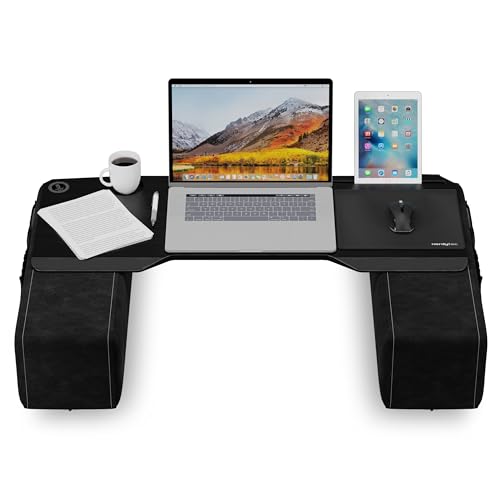 Couchmaster CYBOSS, Extra Wide Laptop Stand for Couch and Bed, Ergonomic Design with Cushions, Lap Desk for Notebooks up to 18 Inches, You are The Big Boss! The CYBOSS!