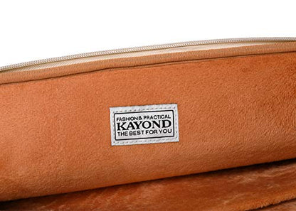 Kayond Canvas Water-Resistant 14 Inch Laptop Sleeve case for 14.1inch Notebook Compute (14-14.1 inch, Red Bohemia) - color: Red Bohemia, size: 14-14.1 inch