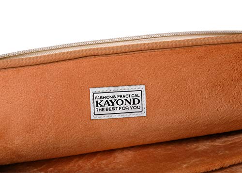 Kayond Canvas Water-Resistant 15.6 Inch Laptop Sleeve case for 15 inch 15.4 inch 15.6 inch Notebook Computer (15-15.6 inch, Red Bohemia) - color: Red Bohemia, size: 15-15.6 inch