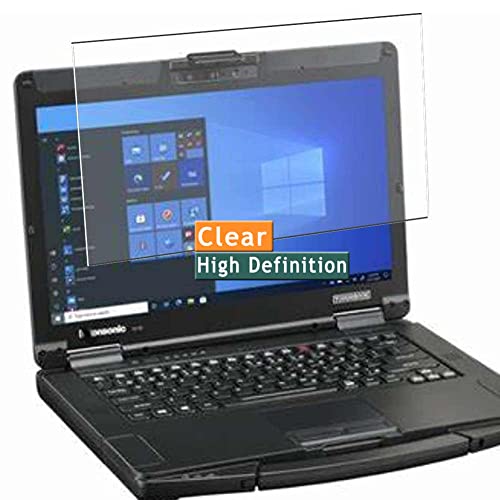 3-Pack Screen Protector, compatible with Panasonic Toughbook FZ-55 MK2 rugged laptop 14" TPU Film Protectors Sticker [ Not Tempered Glass ]
