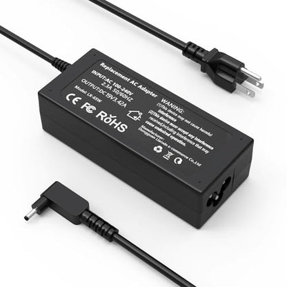 65W Laptop Charger Compatible with Acer Aspire 3 5 Series | for A315-23 A315-24P A315-35 A314-23P A317-53 A315-58 A315-59, for A515-44 A515-45 A515-46 A515-54 A515-55 A515-56,19V 3.42A