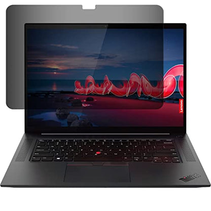 Targus 4Vu Privacy Screen for 16” Lenovo ThinkPad P1 Gen 4, Landscape with Flip Attachment (ASF16W1GL) - style: Lenovo ThinkPad P1 Gen 4