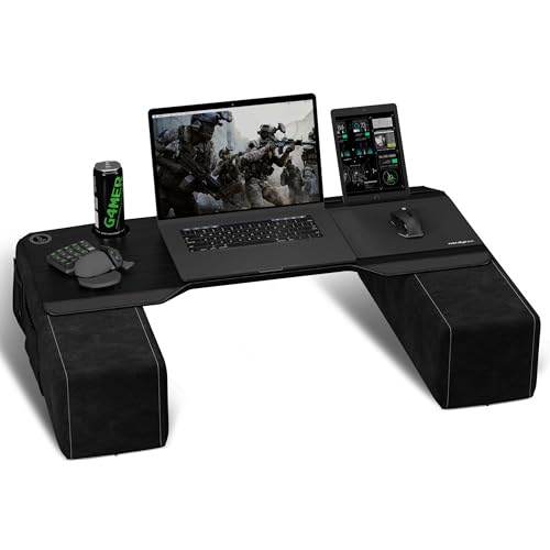 Couchmaster CYBOSS, Extra Wide Laptop Stand for Couch and Bed, Ergonomic Design with Cushions, Lap Desk for Notebooks up to 18 Inches, You are The Big Boss! The CYBOSS!