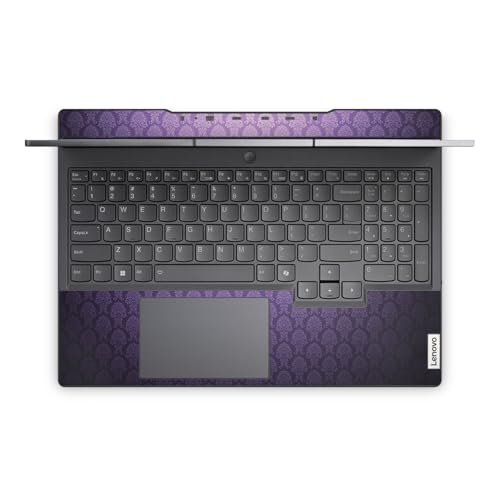 Laptop Skin Compatible with Lenovo Legion 5 Gaming Laptop (15IRX9) 2024 - Antique Purple - Premium 3M Vinyl Protective Wrap Decal Cover - Easy to Apply | Crafted in the USA - color: Antique Purple, size: Legion 5 Gaming (15IRX9) 2024 Full Cover Skin, styl